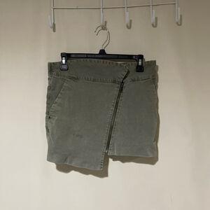 Tambourine Studio Green Cotton Shorts Women's Size Large